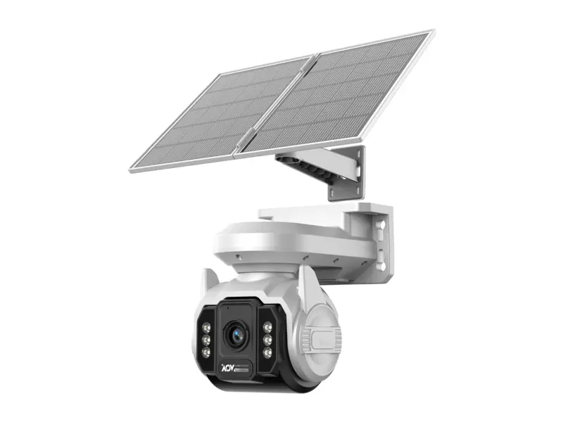 DDR 6601 single-lens solar 4G PTZ camera with solar panel