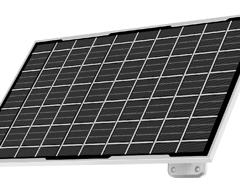 DDR 9562 solar panel detail