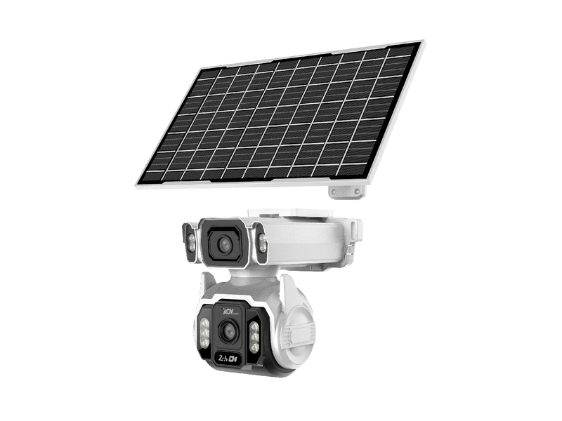 DDR 9562 dual-lens solar 4G camera