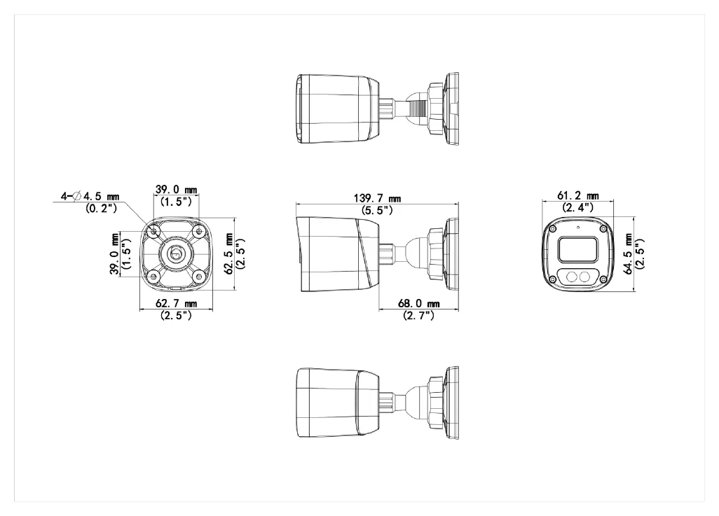 dimensions