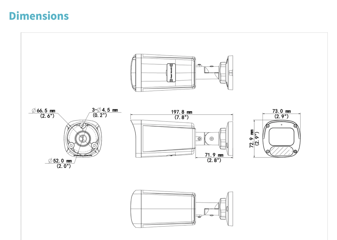 dimensions