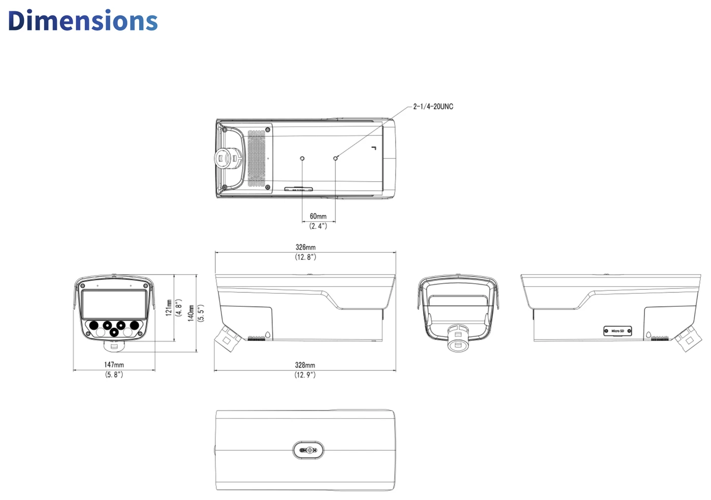 dimensions