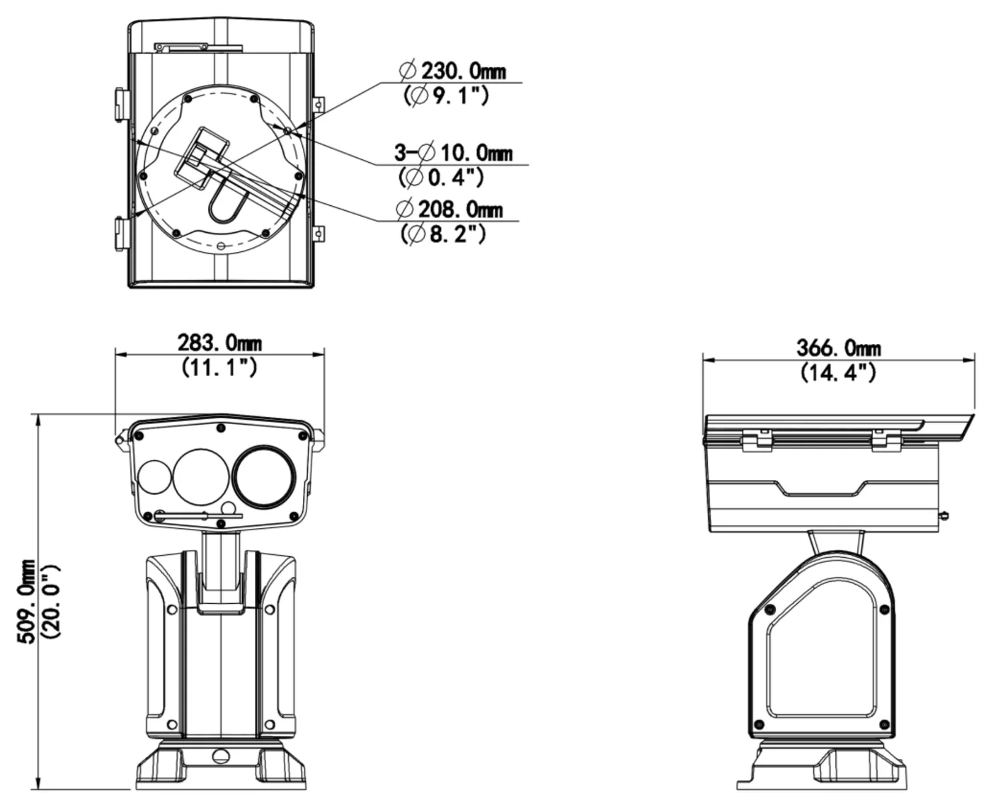 dimensions