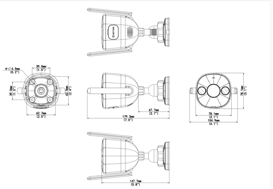 dimensions