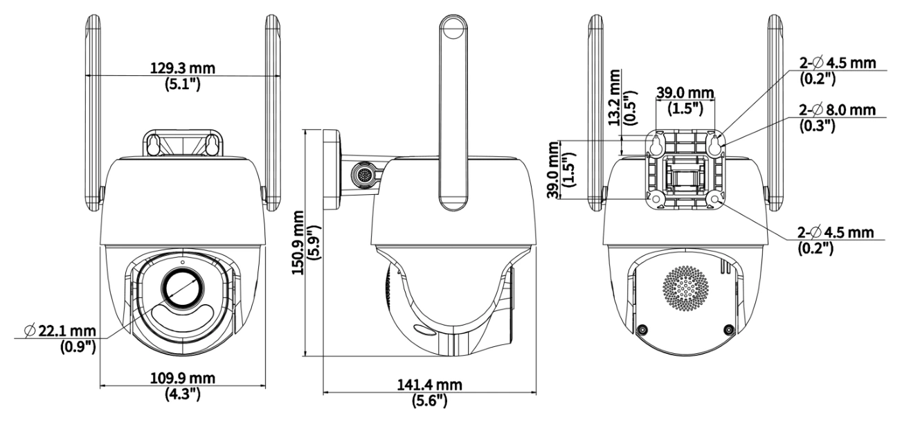 dimensions