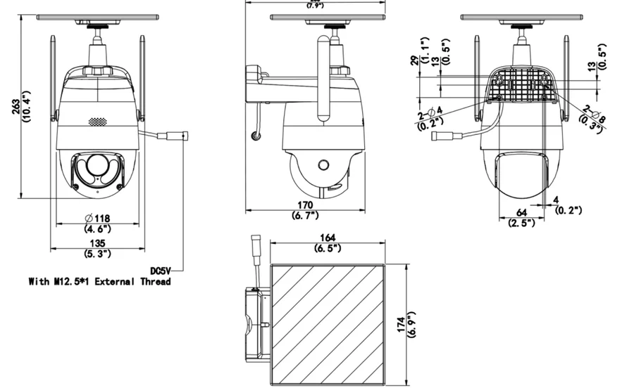 dimensions