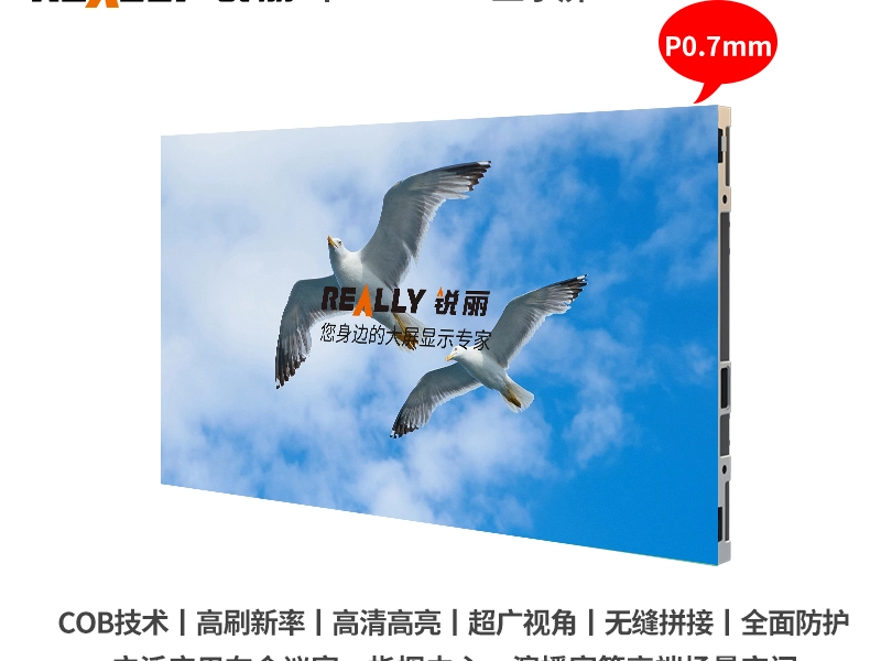 REALLY COB LED video wall front view