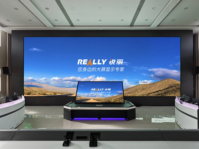 COB LED video wall application scene