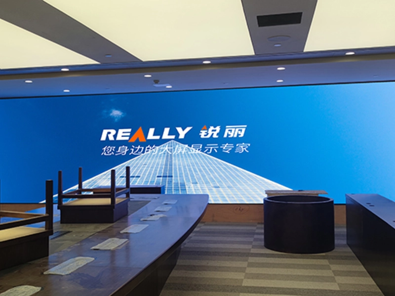 Fine-pitch LED display cabinet and module views
