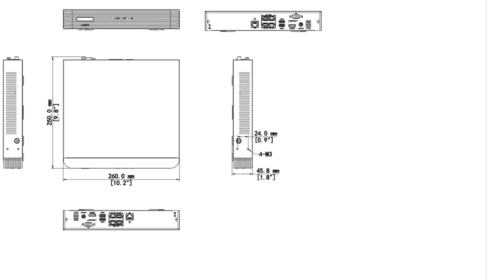 dimensions