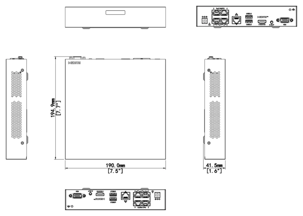 dimensions