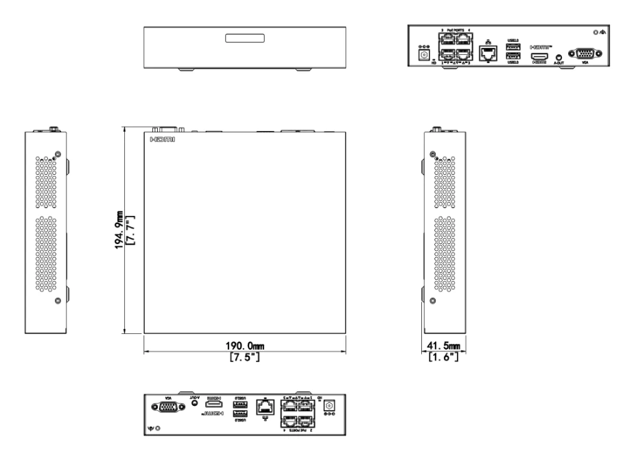 dimensions