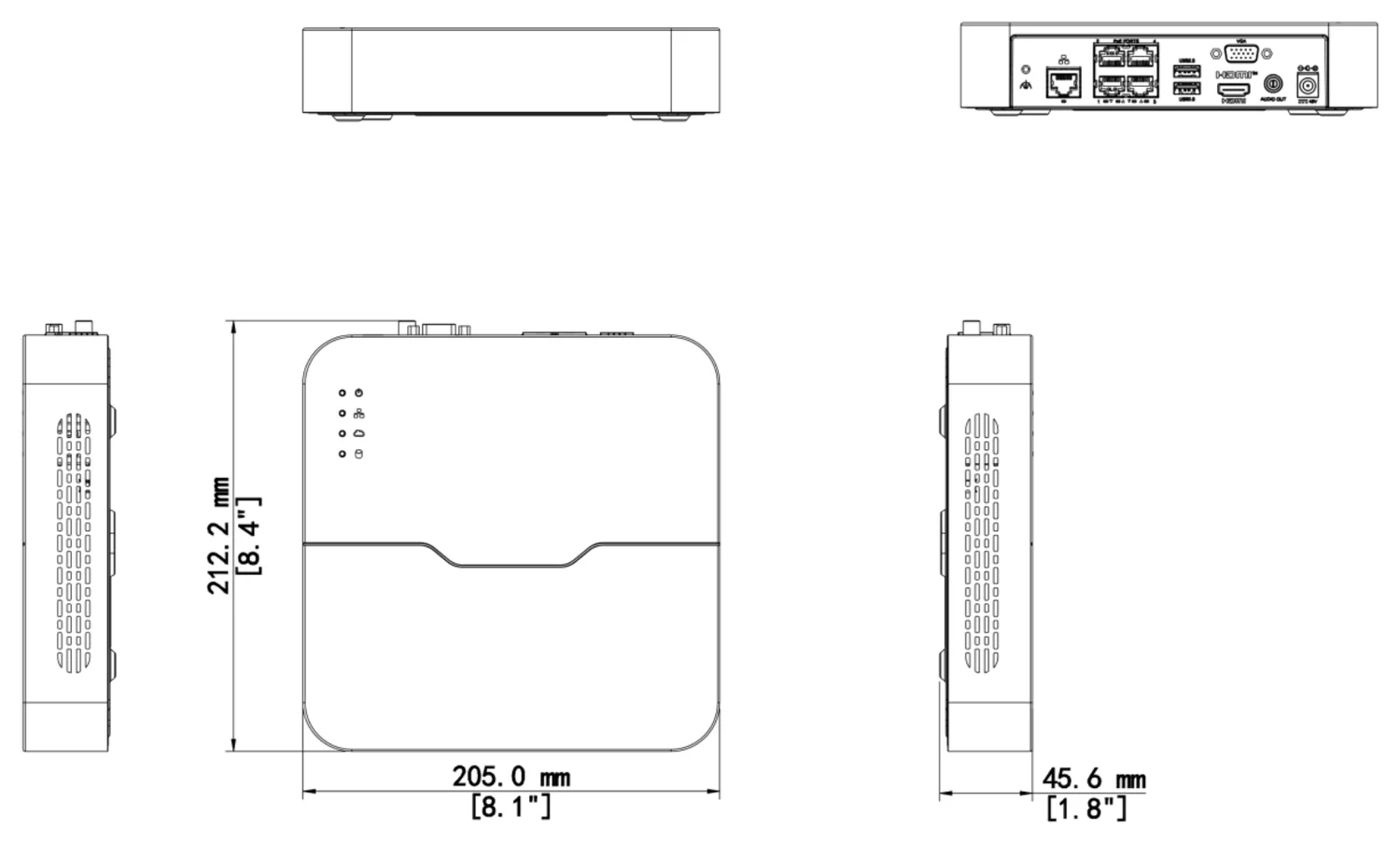 dimensions