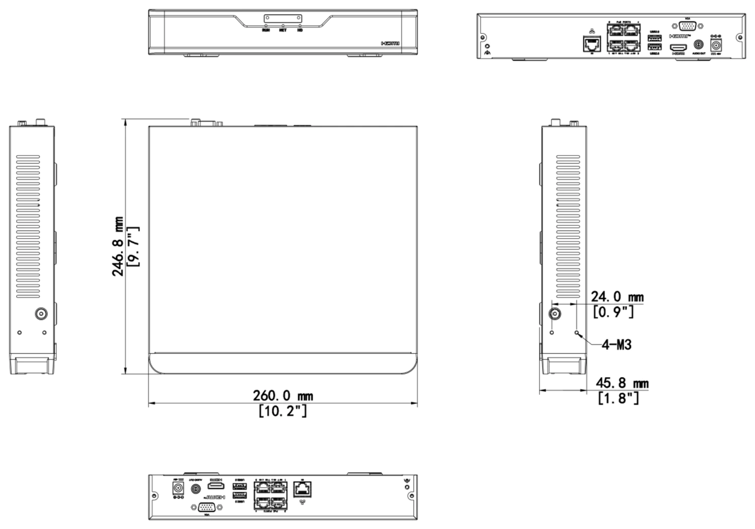 dimensions