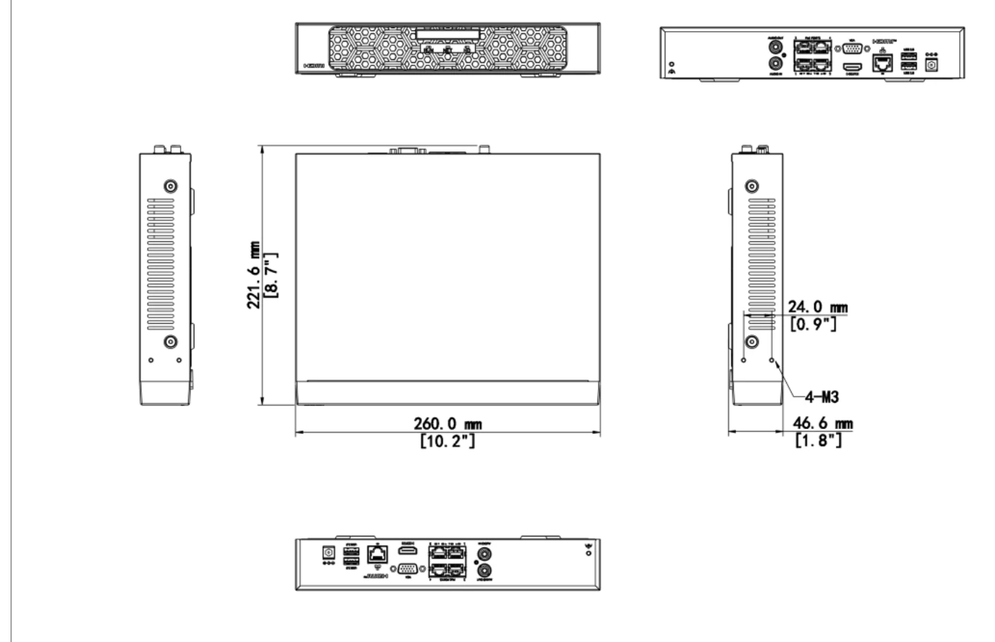 dimensions