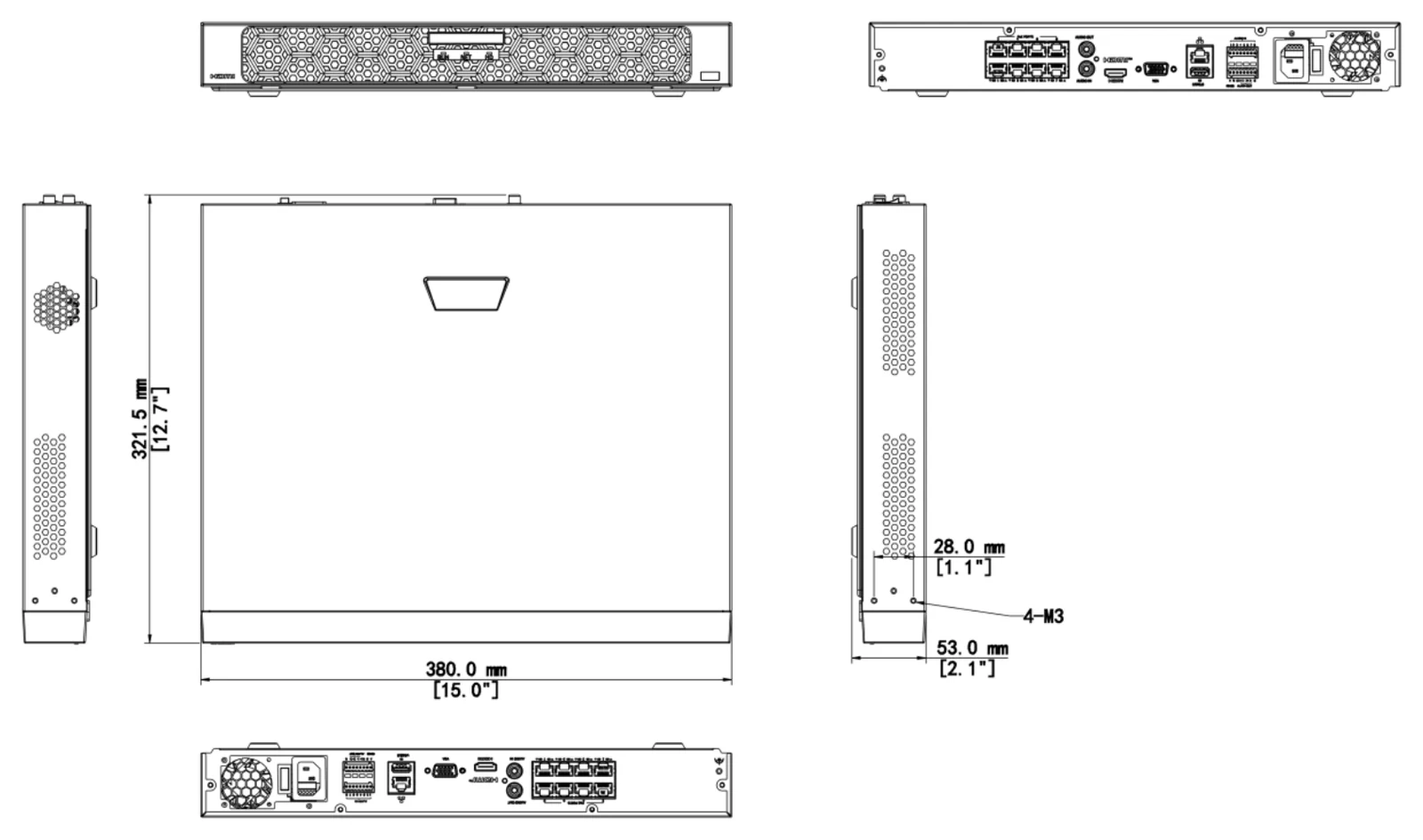 dimensions