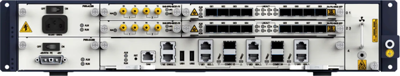 ZTE Wantong ISG 2800-4 — 4×GE Combo + 4×GE · 500–800 users