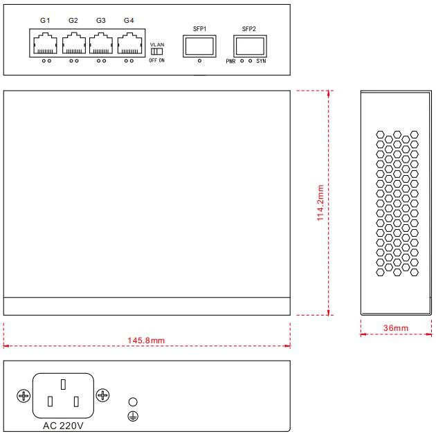 dimensions