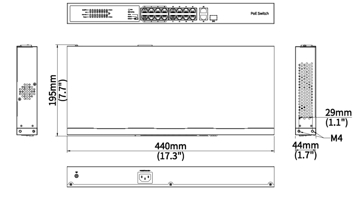 dimensions