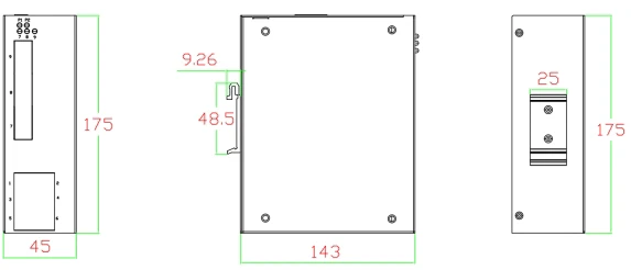 dimensions