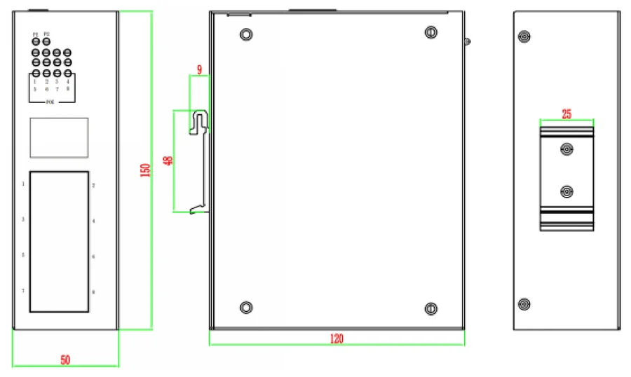 dimensions