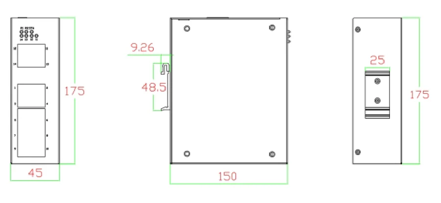 dimensions