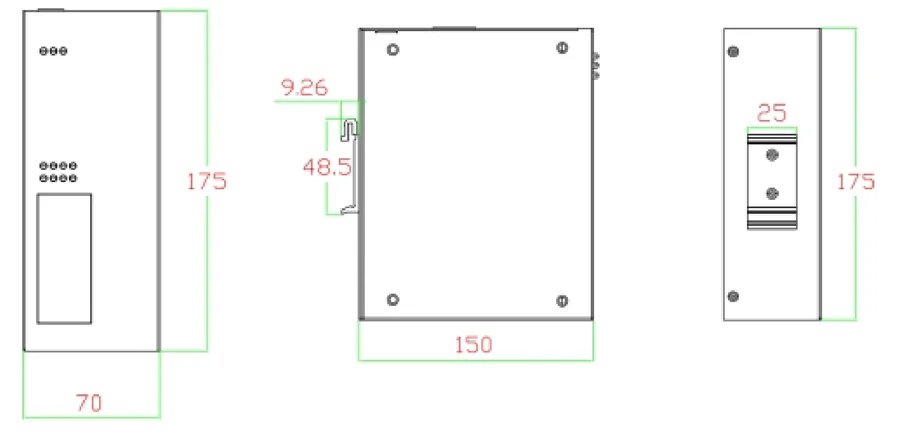 dimensions