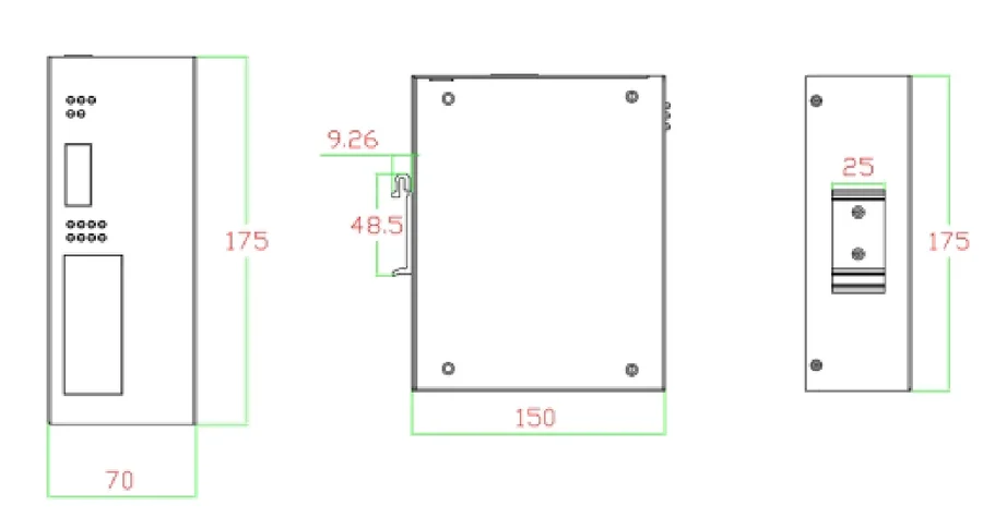 dimensions