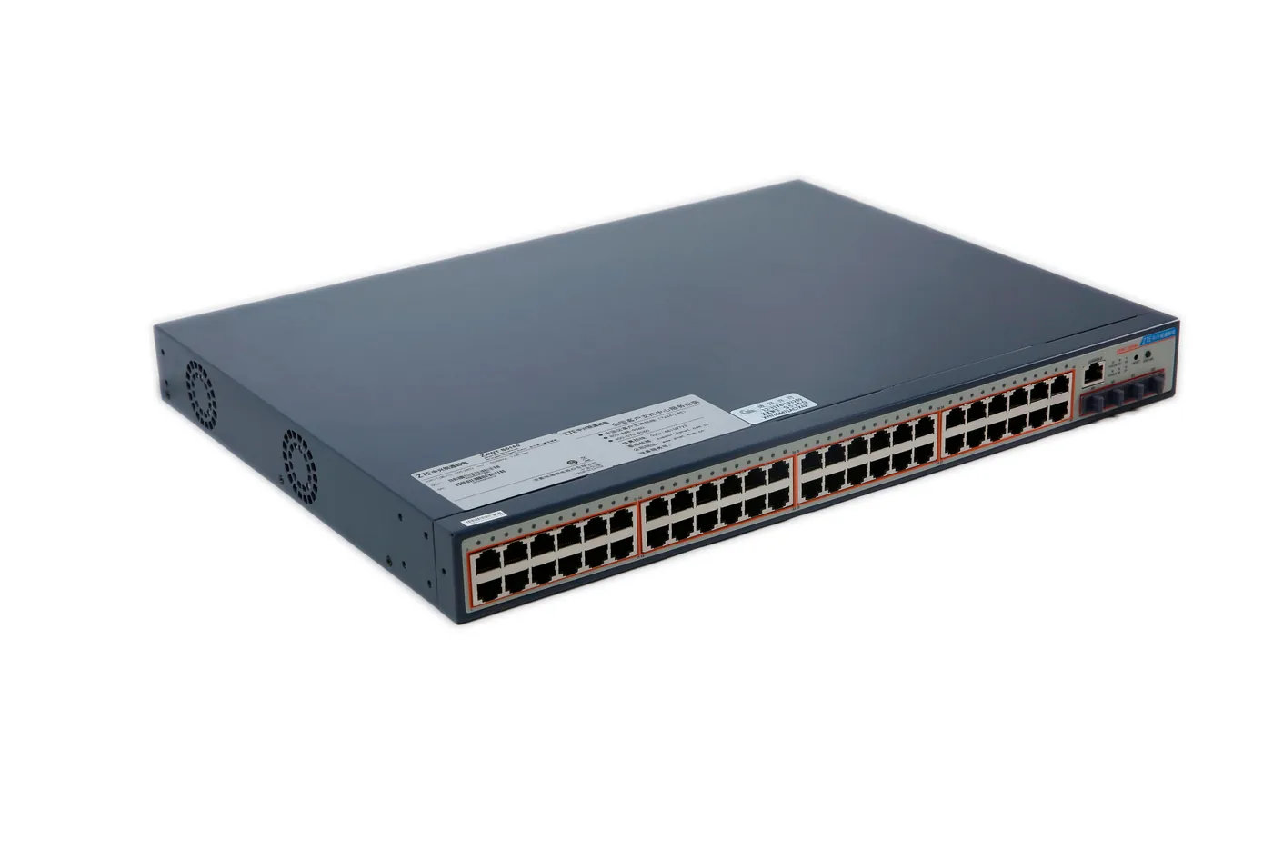 ZTE Wantong S5160-52PX-HE — 48×GE PoE+ + 4×10GE SFP+